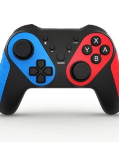 Red and blue wireless Bluetooth gamepad