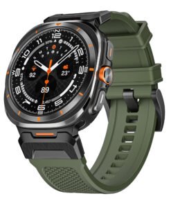 Functional Special Forces Strap Stainless Steel Rubber Watch Strap