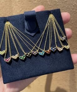 January-December Love Birthstones Necklace Niche