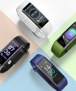 Fitness Heart Rate Meter Step Smart Bracelet Watch